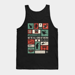 Haruki Murakami Tank Top